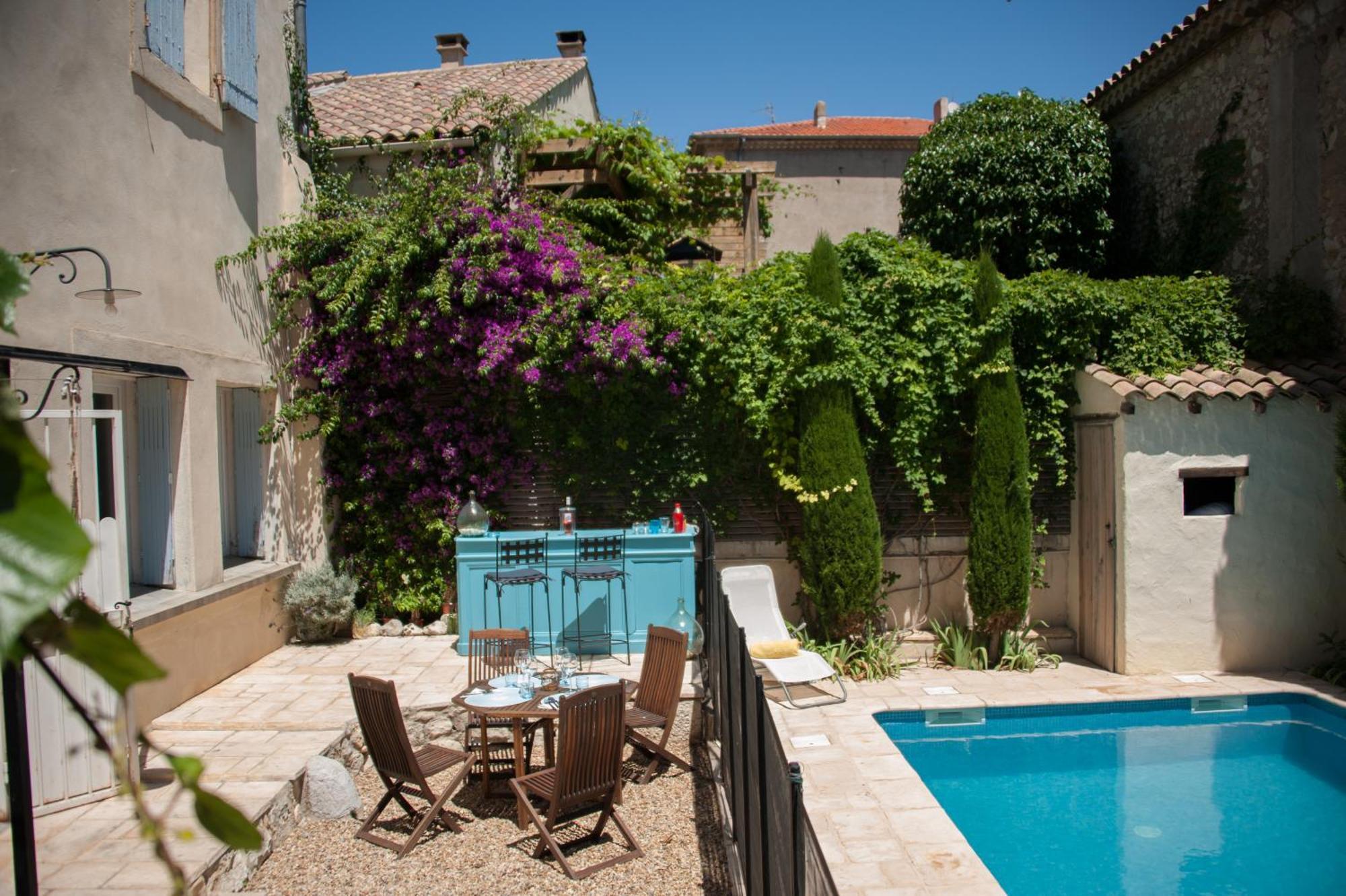 Maison Pelissier Bed And Breakfast With Sweeming Pool Cuxac-dʼAude 外观 照片